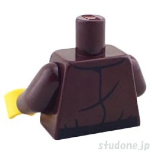 画像2: トルソー(ジャケット ダークブラウン・アロハシャツ レッド) (2)