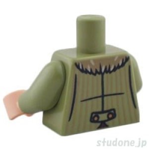 画像2: トルソー(ファーコート オリーブグリーン・レディッシュブラウン) (2)