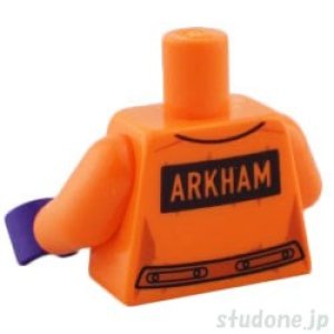 画像2: トルソー（ジャンプスーツ オレンジ・ARKHAM） (2)