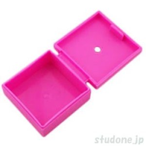 ギフトボックス 3 1/2x3 1/2x1 1/3（ダークピンク）