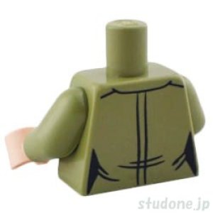 画像2: トルソー(ジャケット オリーブグリーン・ストライプ シャツ) (2)