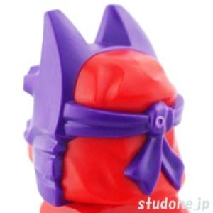 画像2: ウルフ マスク ウォリアー(ダークパープル) (2)