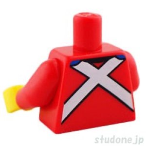 画像2: トルソー(ロイヤルガード レッド・ホワイト クロスベルト) (2)