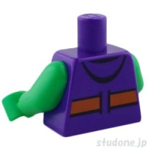 画像2: トルソー(ダークパープル・ジャック・オ・ランタン バックル パターン) (2)