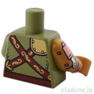 画像2: トルソー(スーツ オリーブグリーン・スチームタンク/ゲージ/クロスベルト) (2)