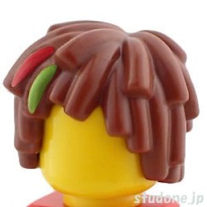 画像1: ヘア24-5（レディッシュブラウン/レッド ライム ハイライト） (1)