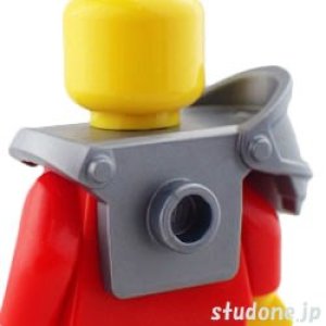 画像2: ショルダーアーマー・ライト（フラットシルバー） (2)