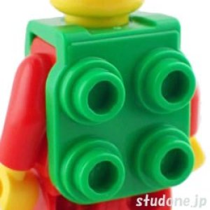 画像2: ネックブラケット・ハーネス/4バックスタッド(ブライトグリーン) (2)