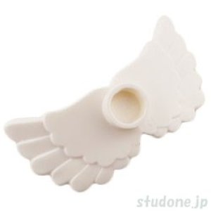 画像2: ウィング・スタッド ホルダー(ホワイト) (2)