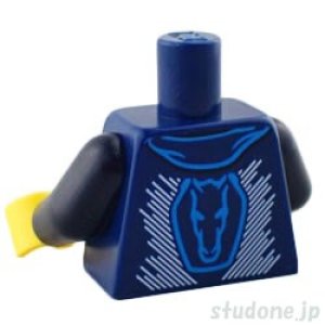 画像2: トルソー(パーカー ダークブルー・MUSTANG DARK HORSE/ホース バックプリント) (2)