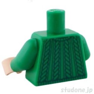 画像2: トルソー（セーター グリーン ニットパターン） (2)