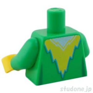 画像2: トルソー(ヒーロー コスチューム ブライトグリーン) (2)
