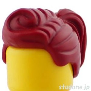 画像1: ヘア36-008（ダークレッド） (1)