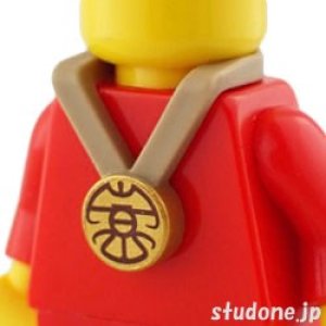 ダークタンメダル/ダークブラウン ライン