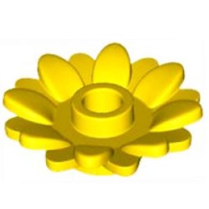 フラワー2x2・16花びら（イエロー）