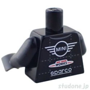 画像2: トルソー(レーシング スーツ ブラック・ミニクーパー/スパルコ/X-Raid/bfgoodrich) (2)