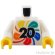 トルソー（LEGO World 2023 with Number 20・スワール カラー）