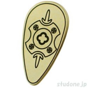 金の盾（クロームゴールド）