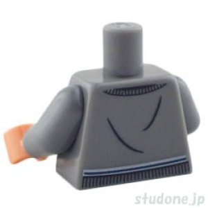 画像2: トルソー（セーター ダークブルーイッシュグレー・ネクタイ/シャツ） (2)