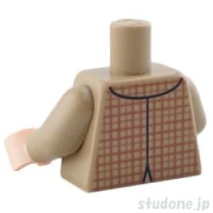 画像2: トルソー（ジャケット チェック ダークタン・銀メダル/ネックレス） (2)