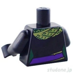 画像2: トルソー（シャツ ブラック・スカーフ/サッシュ） (2)