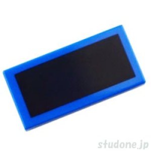 1x2タイル（ブルー・ブラック レクタングル）