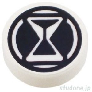 ラウンド1x1タイル（砂時計）