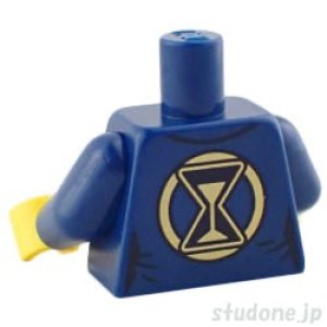 画像2: トルソー（チュニック ダークブルー・砂時計/ネクタイ/バッジ） (2)