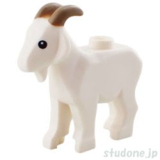 レゴパーツ専門スタッドワン】レゴパーツ発売中「ヤギ（ホワイト