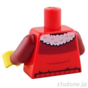 画像2: トルソー(ジャケット レッド・フリース カラー/シャツ ホワイト) (2)