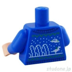 画像2: トルソー(フェアアイルセーター ブルー・SW ホス バトル) (2)