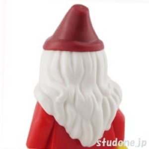 画像2: ヘア（ホワイト・ポインテッド ハット/ダークレッド） (2)