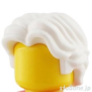 画像1: ヘア44-007（ホワイト） (1)