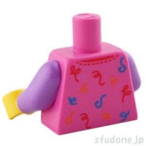 画像2: トルソー（シャツ ダークピンク・バースデイ カップケーキ） (2)