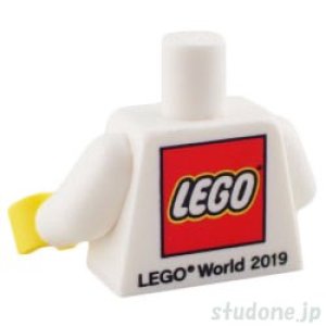 画像2: トルソー（LEGO World 2019 with Number 19・スプラッシュ/スター） (2)