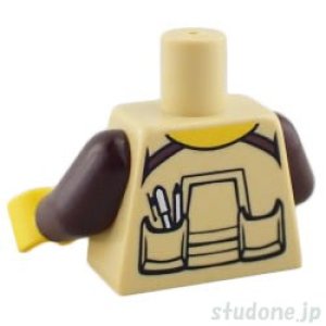 画像2: トルソー（ジャケット タン・ストラップ/ジッパー/フォン/GPS） (2)