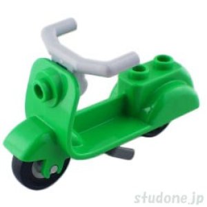 スクーター（ブライトグリーン・ハンドルU型）