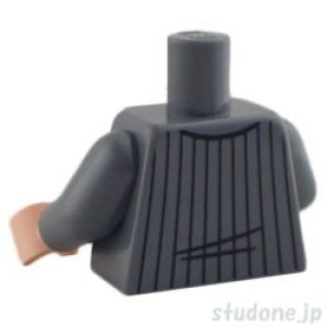 画像2: トルソー（スーツ ストライプ ダークブルーイッシュグレー・ネクタイ ダークブルー） (2)