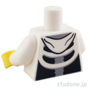 画像2: トルソー（パーカー ホワイト・スケルトン リブ） (2)