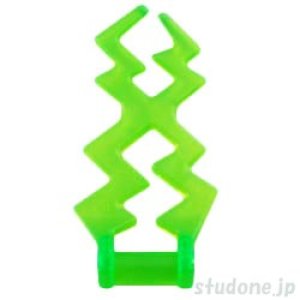 ジグザグウェーブ（トランスブライトグリーン）