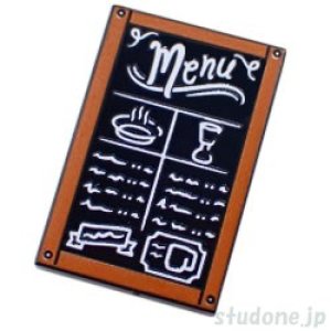 2x3タイル（チョークボード木製フレーム・フードメニュー）