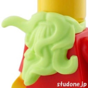 ヒゲ・ウェイビー（イエローウイッシュグリーン）