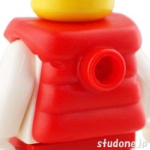 画像2: パファーベスト（レッド） (2)