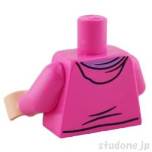 画像2: トルソー（オープン ジャケット ダークピンク・シャツ クロス パターン） (2)