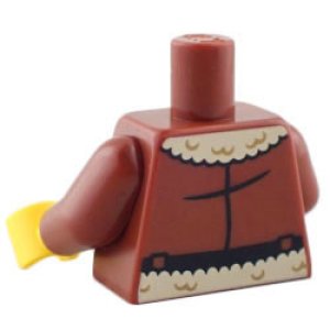 画像2: トルソー（アビエイター ジャケット レディッシュブラウン・ファー/ジッパー/ベルト） (2)