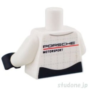 画像2: トルソー（レーシング スーツ ホワイト・PORSCHE MOTORSPORT） (2)