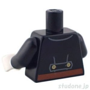 画像2: トルソー（ファイア ユニフォーム ブラック・8ゴールド ボタン/ベルト） (2)