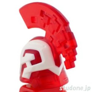 画像2: チーク プロテクター・ピクセル クレスト ヘルメット（ホワイト/トランスレッド） (2)