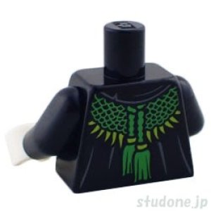 画像2: トルソー（ローブ ブラック・メッシュショール/ケルトノット） (2)