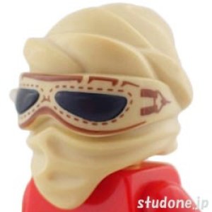 ファブリック マスク・ゴーグル（タン）
